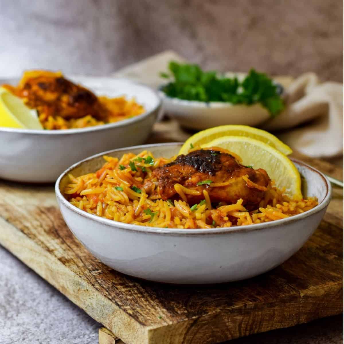 Delicious Spanish Rice and Chicken