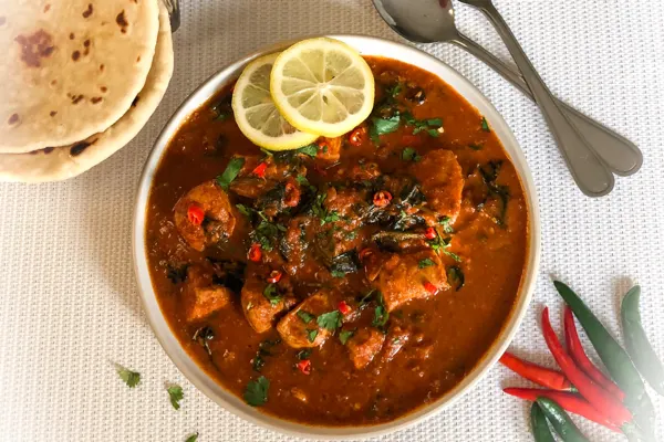 Spicy Chicken Curry cooked in under 30 minutes