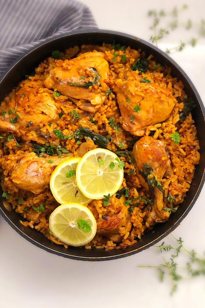 Quick and Easy One-Pot Spicy Rice and Chicken 