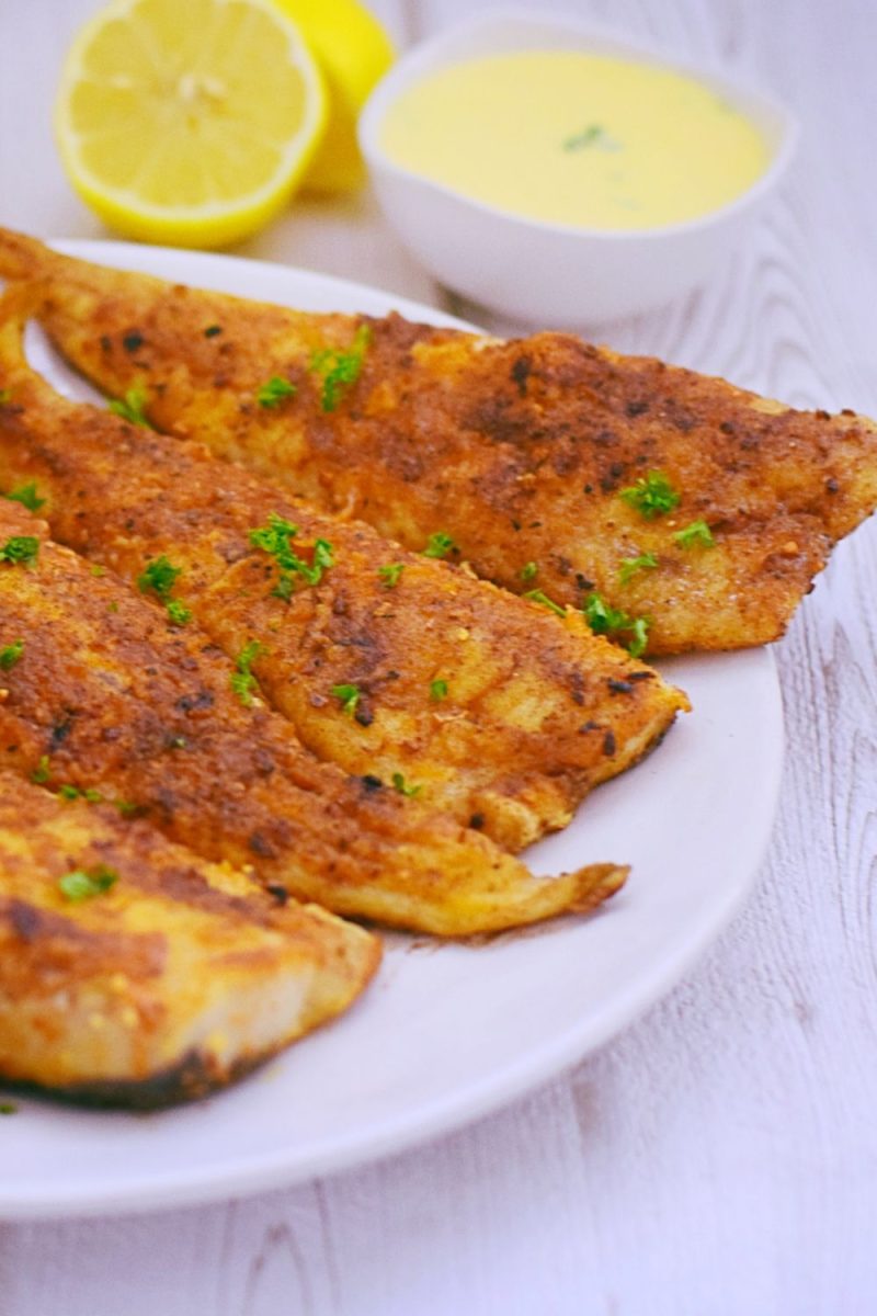 Lightly Dusted Pan Fried Fish • Tamarind & Thyme