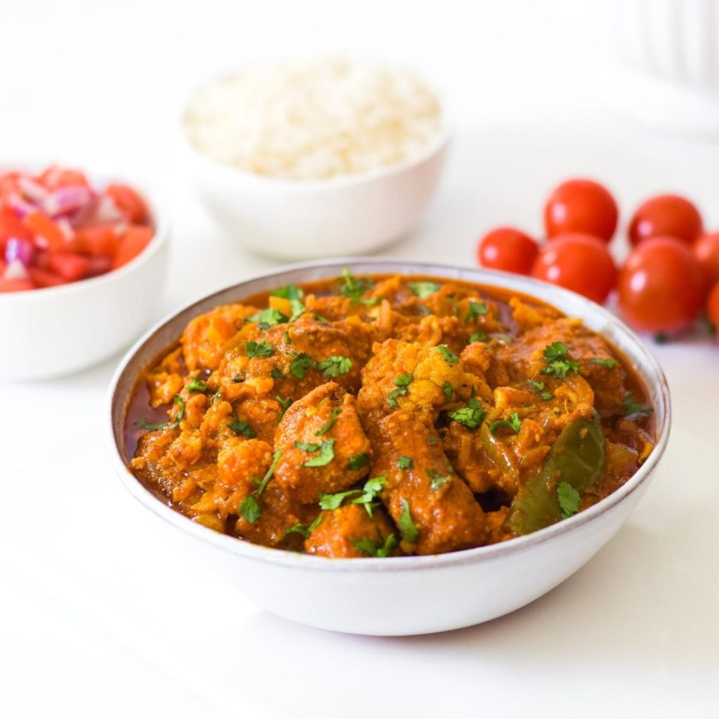 Cauliflower and Chicken Curry