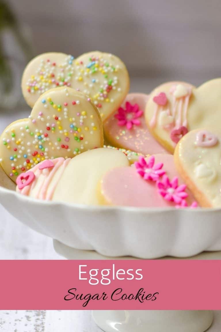 Easy Eggless Sugar Cookies