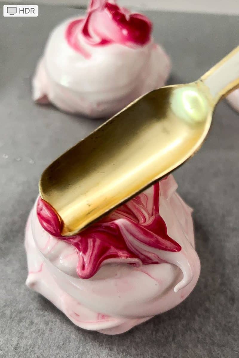 Tamarind Raspberry Blend White Chocolate and Raspberry Pavlova • Tamarind & Thyme