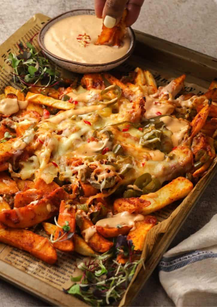 Spicy Fully Loaded Fries